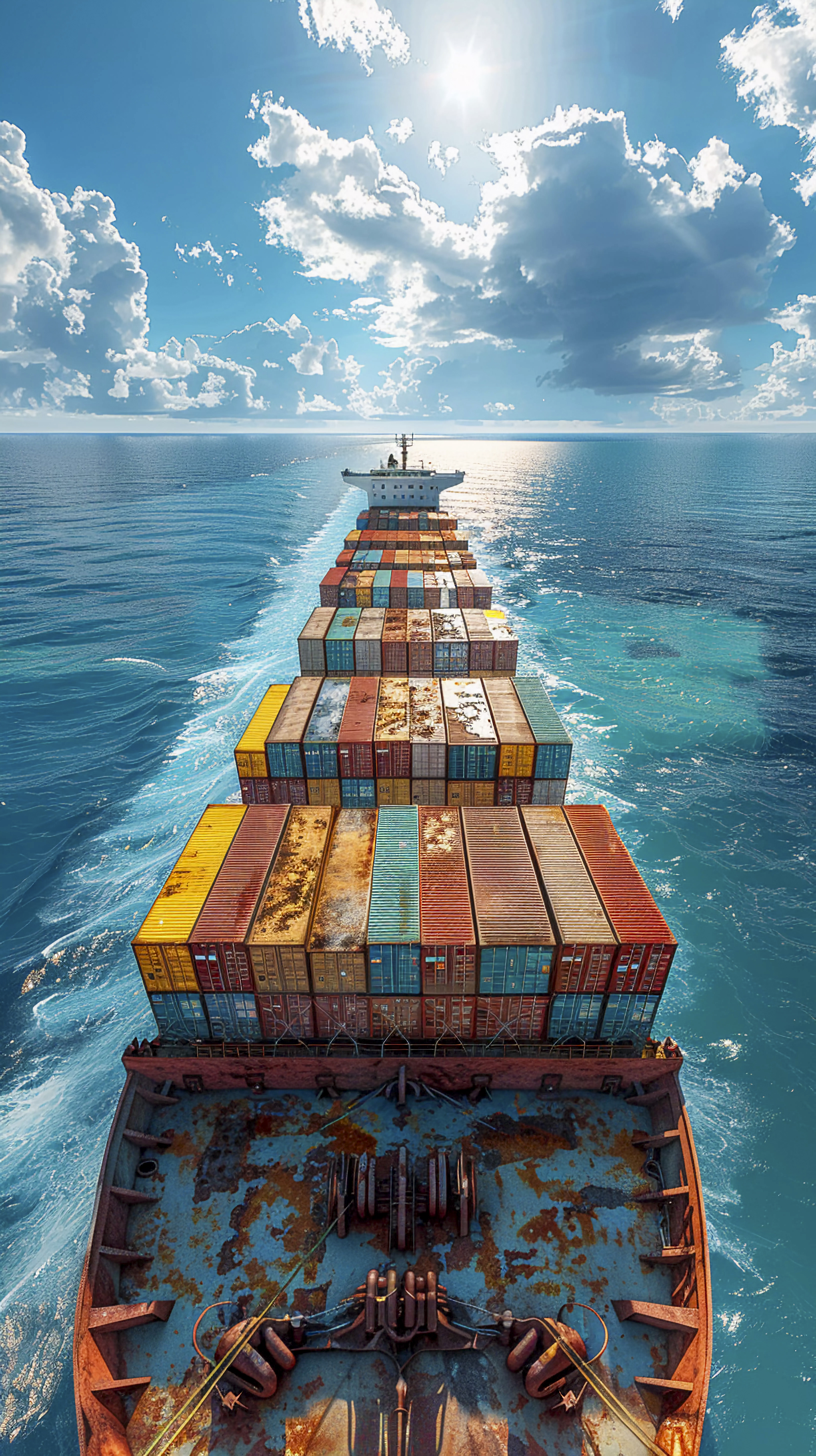 Home transport logistics concept